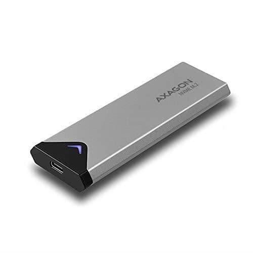 AXAGON ECO AXAGON USB-C 3.1 - NVME M.2 Box. Extern SuperSpeed+ USB-C metallbox för M.2 NVMe SSD-hårddiskar