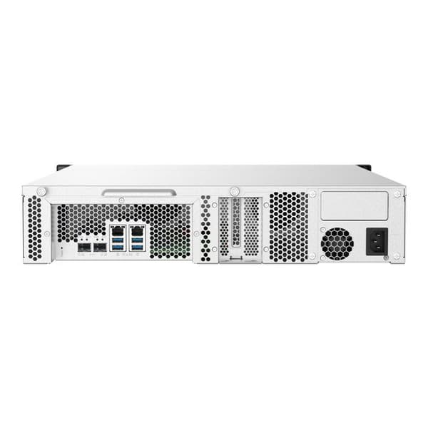 Lagringsserver (NAS) - QNAP - TS-832PX-4G - fyrkärnig 1,7 GHz - 2 portar 10GbE SFP+ och 2,5GbE RJ45