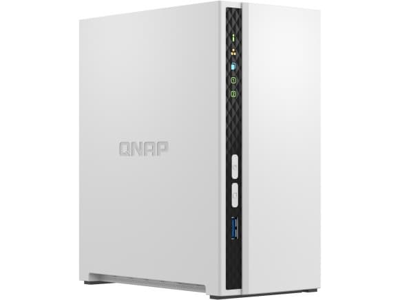 QNAP TS-233 8TB WD Red Plus NAS-paket NAS inkl. 2x 4TB WD Red Plus 3,5 tums SATA-hårddisk
