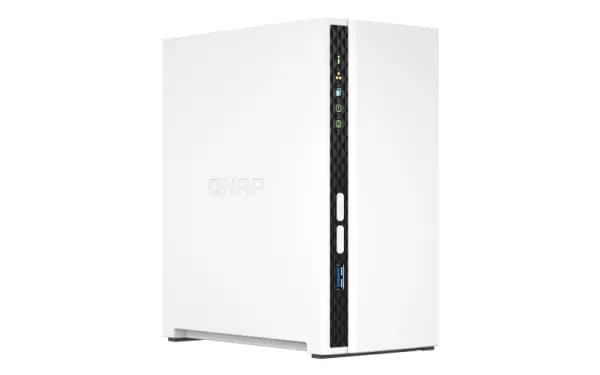 QNAP TS-233 8TB WD Red Plus NAS-paket NAS inkl. 2x 4TB WD Red Plus 3,5 tums SATA-hårddisk