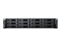 Miniatyrbild 3 av 4: NAS-server - Synology - RS2423RP+ - 12 fackor - Redundant strömförsörjning - 8GB RAM utbyggbar