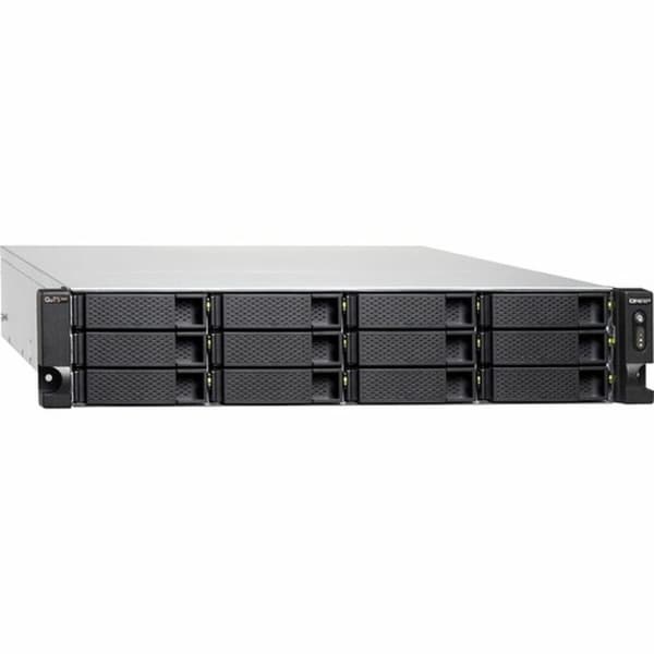 Nätlagringsenhet NAS Qnap TSH1886XURPR2D162232 Svart Svart/Grå 32GB DDR4 SDRAM Svart, Grå