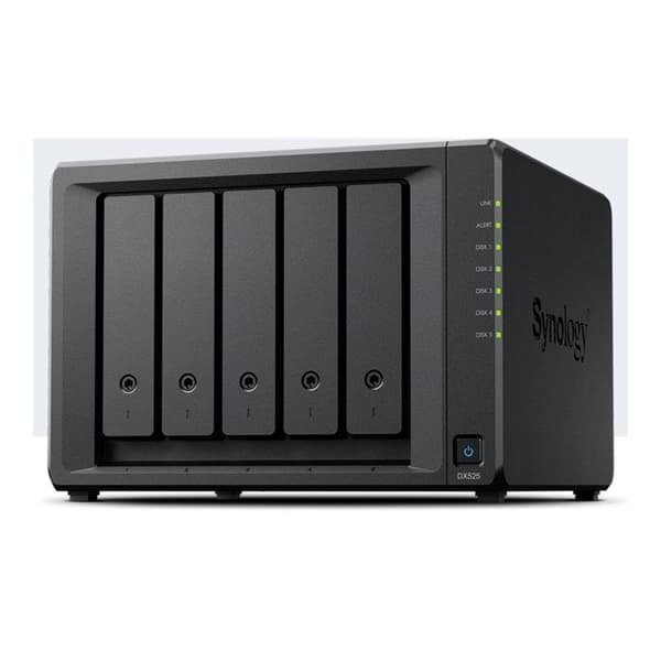 Synology DX525 - chassi för s Svart