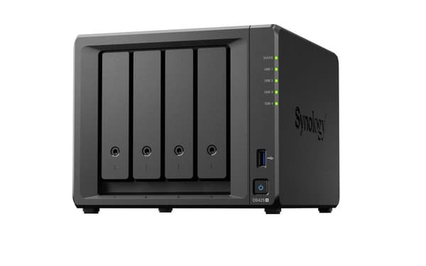 Serwer NAS DS425+ 4x0HDD J4125 2GB DDR4 1x1GbE 1x2,5GbE 3Y