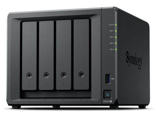 Synology DiskStation DS425+, NAS, Intel® Celeron®, J4125, 2 GB, DDR4, 0 TB