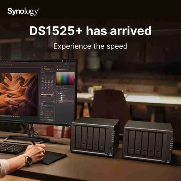 SYNOLOGY DS1525+ - NAS-server - 5 bays