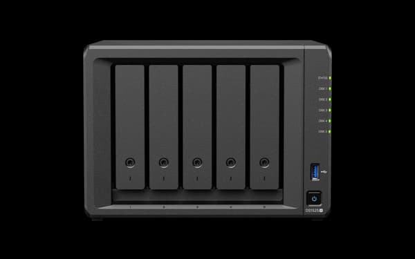 SYNOLOGY DS1525+ - NAS-server - 5 bays Svart