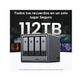Miniatyrbild 4 av 5: NAS UGREEN NASync DXP4800 Plus 8GB DDR5 Intel Pentium Gold 112TB SATA NVMe Ethernet Skrivbord