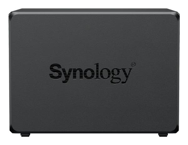 NAS Synology DS925+; Tower; 4x (3,5" SATA-hårddisk); AMD Ryzer V1500B; 4 GB DDR4 ECC SODIMM (max. 32 GB)