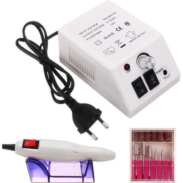 TEMPSA - Nagelslipare - 20 000 rpm - Vit
