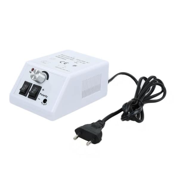 Professionell elektrisk nagelslipare, manikyr pedikyrset med 6 slipspetsar - 20000 rpm - Vit