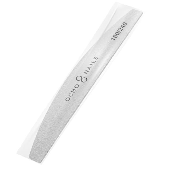 Ocho Nails half-moon viila slim 180/240 1 kpl. turvallinen pakkaus