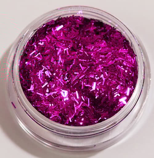 Negleglitter - Striper - Lilla - 8ml - Glitter