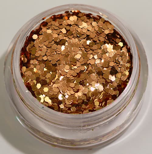 Negleglitter - Hexagon - Champagne - 8ml - Glitter