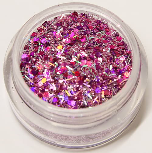 Negleglitter - Mix - Lilla fest - 8ml - Glitter