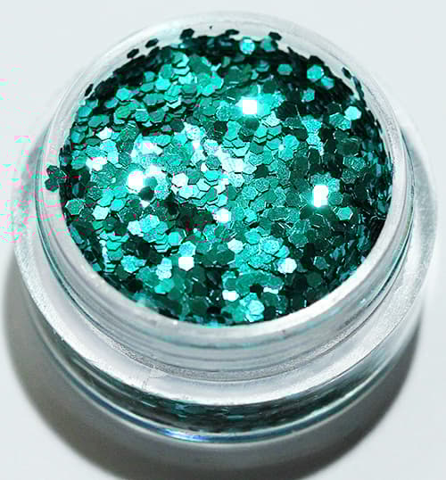Nail glitter - Hexagon - Sea - 8ml - Glitter