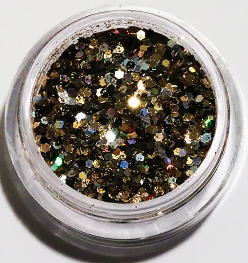 Negleglitter - Mix - Leopard - 8ml - Glitter