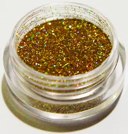 Nagelglitter - Finkornigt - Guld - 8ml - Glitter