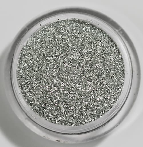 Negleglitter - Finkornet - Sølvmetallic - 8ml - Glitter