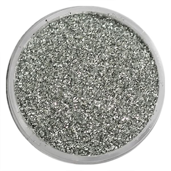 Nagelglitter - Finkornigt - Silver metallic - 8ml - Glitter