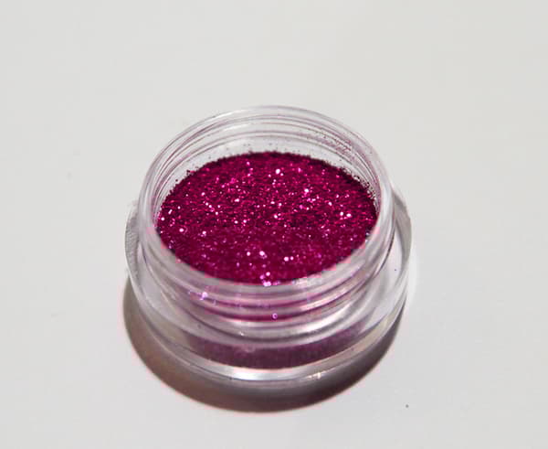 Nail Glitter - Fine Grain - Dark Pink - 8ml - Glitter