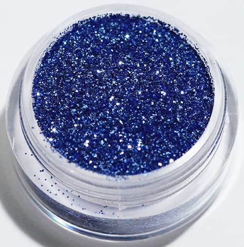 Negleglitter - Finkornet - Deep ocean - 8ml - Glitter