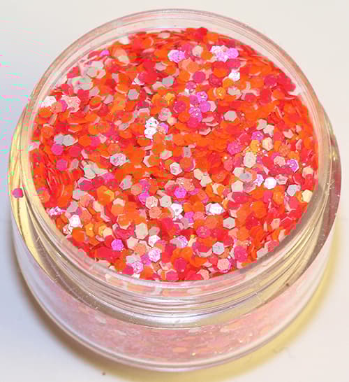 Negleglitter - Mix - Candy crush - 8ml - Glitter