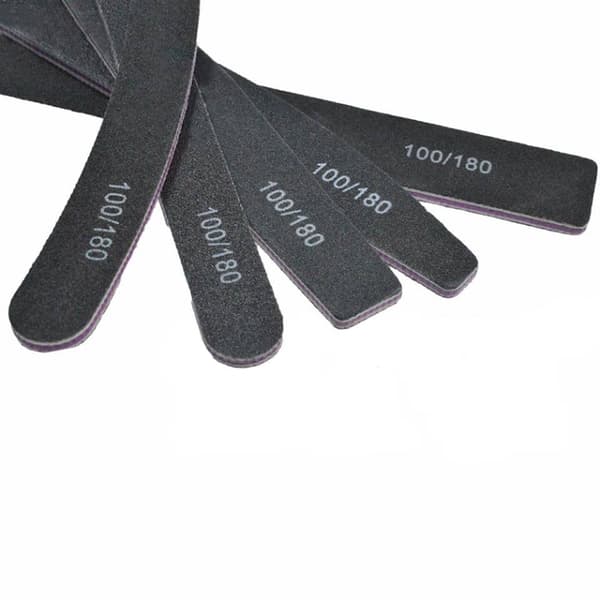 5st nagelfilar dubbelsidiga - 100/180 - Nagelfil -