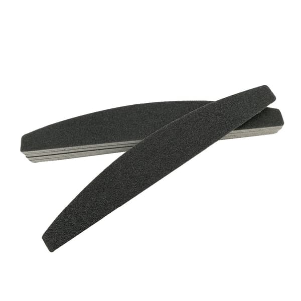10 kpl Half moon black - 100/180 - Kynsiviila