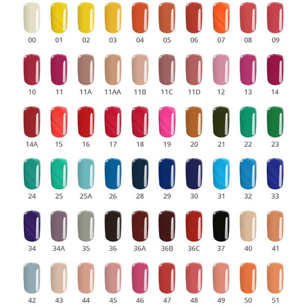Base one - Color - Sunset orange 5g UV-gel