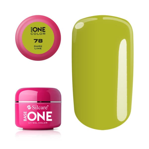 Base one - Color - Dark lime 5g UV-gel