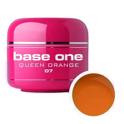 Base one - Glass - Queen orange 5g UV-gel