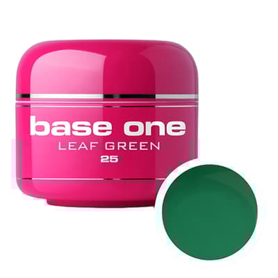 Base one - Glass - Leaf green 5g UV-gel