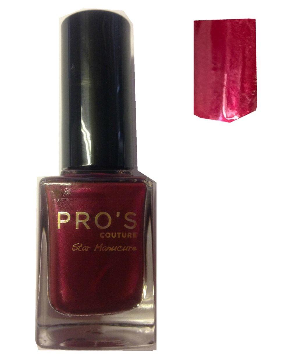 CMI MASSY Pro's Couture Star Manicure Care Polish-Royal Red