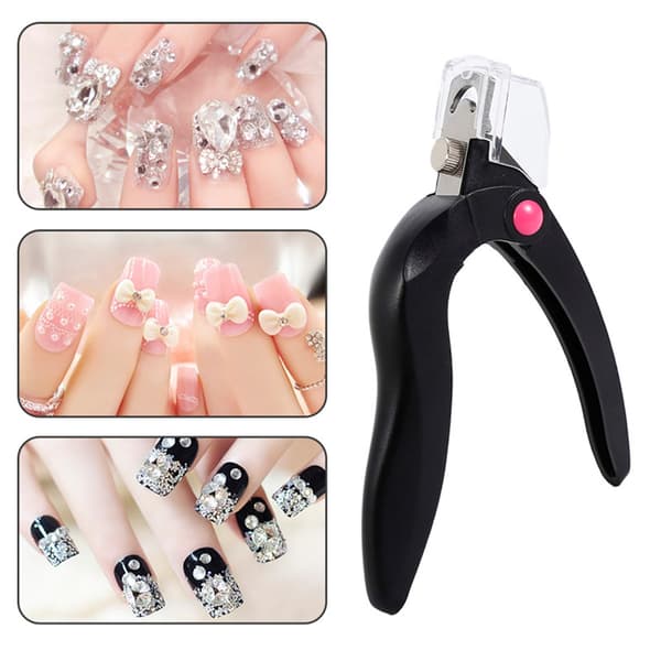 False Nail Art Tips Acrylic UV Gel Edge Manicure Cutter
