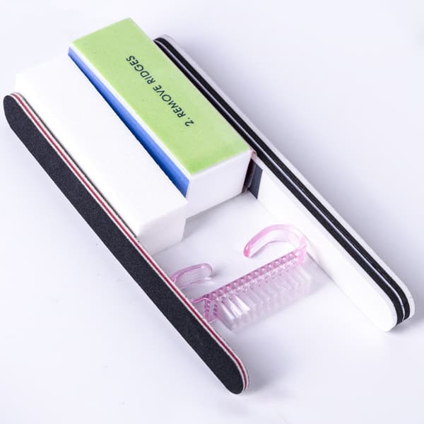 5-pak blandede filer, Negletape kit, Neglepleje, Bufferfil