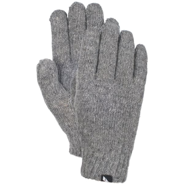 Trespass Women/Ladies Manicure Knitted Gloves Grey Marl L/XL