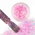 Miniatyrbild 1 av 4: Nagelglitter - Wink Effect - Hexagon - 13