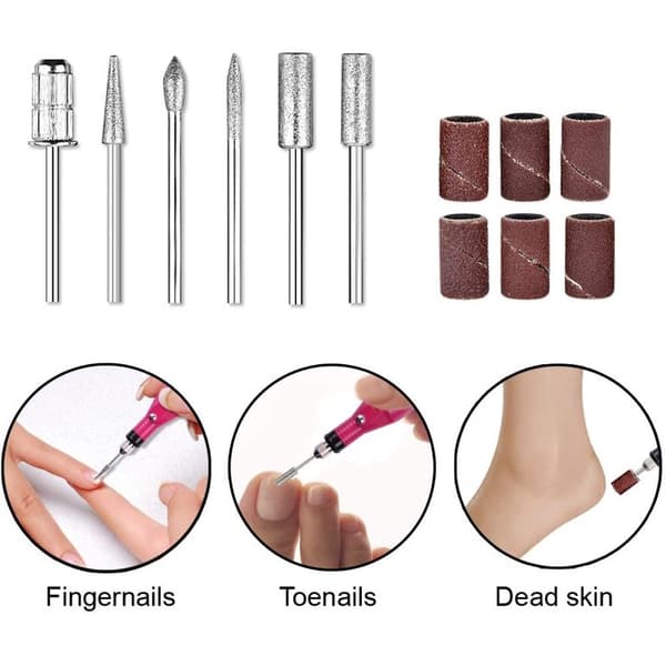 Elektrisk Nagelfil för Manikyr & Pedikyr