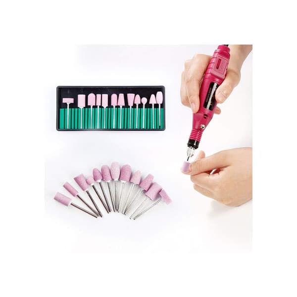 30 kpl Nails poranterät manikyyri pedikyyri setti