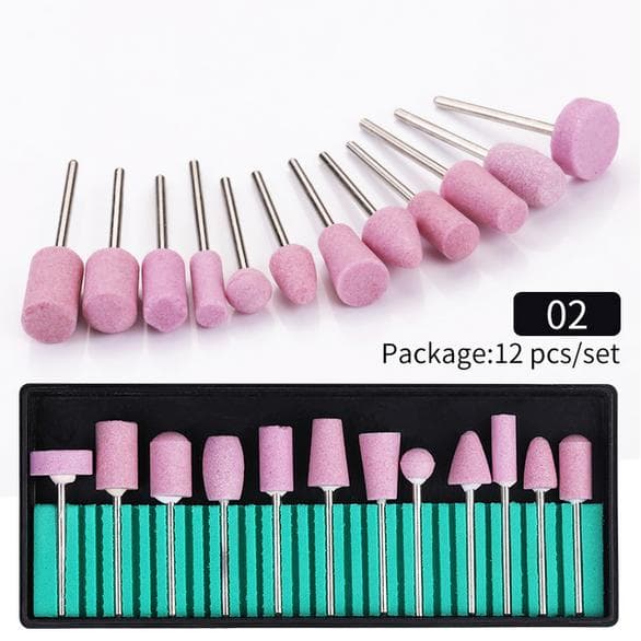 30 kpl Nails poranterät manikyyri pedikyyri setti