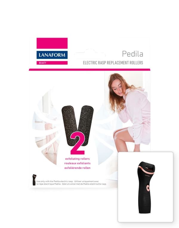 PEDILA EXTRA ROLLER 2-pack Lanaform
