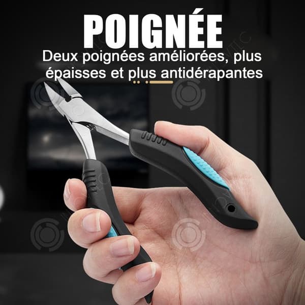 INN Professionella Nagelklippare Nagelklippare i rostfritt stål Precisionsnagelklippare för tjocka naglar Precisionsnagelklippare