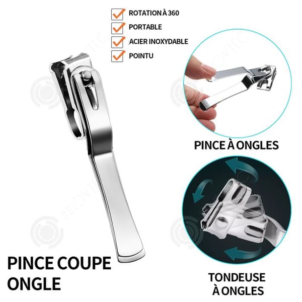 INN Professional Nagelklippare 7 st Nagelklippare Set för tjocka och hårda tånaglar inåtväxande professionella precisionsnagelklippare
