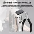 Miniatyrbild 2 av 4: INN Professional Nagelklippare 7 st Nagelklippare Set för tjocka och hårda tånaglar inåtväxande professionella precisionsnagelklippare