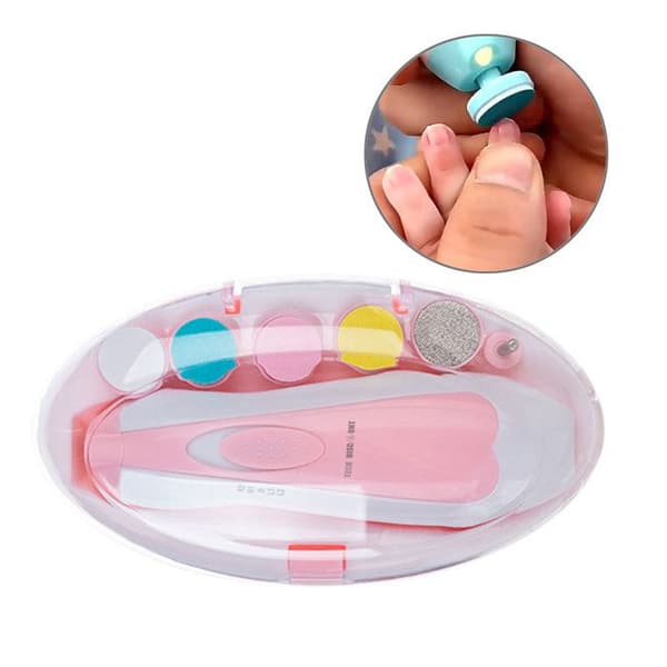 Elektrisk nagelfil för baby manikyr barn tillbehör ung mamma tyst nagel baby