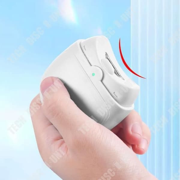 TD® elektrisk nagelklippare Helautomatisk skärande allt-i-ett nagelklippare och slipmaskin Skadeskyddande design med ljus