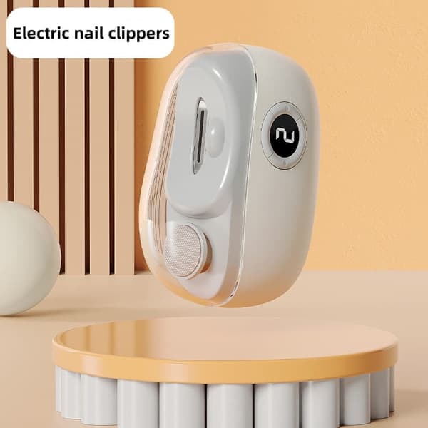 Philips elektrisk nagelklippare och fil - 2025 års modell för spädbarn och seniorer, tyst allt-i-ett-trimmer för händer och fötter