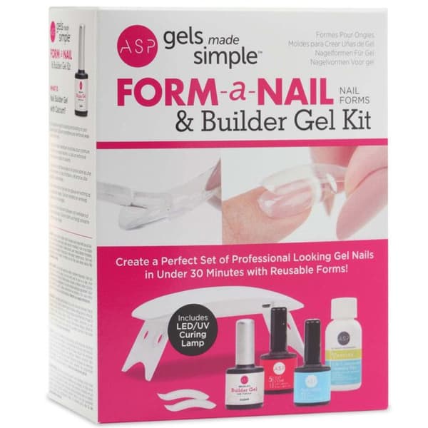 ASP - Vårdset Gels Form-a-Nail & Builder -