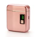 Miniatyrbild 1 av 3: Nagelfil elektrisk manikyrset 76x65x29mm 500mah justerbart med 3 hastigheter intelligent digital display rundad rosa